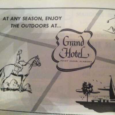 1954 Ad - At any season, enjoy the outdoors at ... GRAND HOTEL