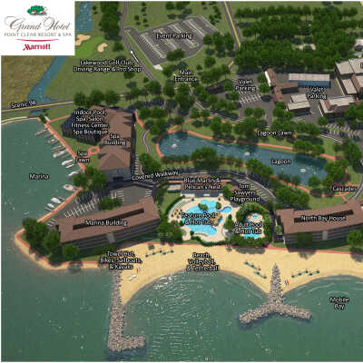 3-D Site map of Grand Hotel 2-15