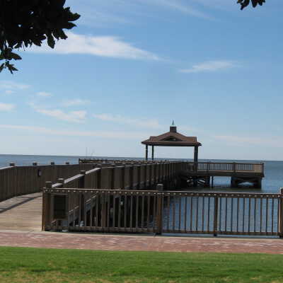 Grand Hotel's Louis Fleischer Memorial Fishing Pier