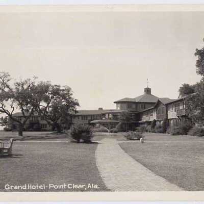 Grand Hotel from bayside late 1940's - early 1950's
