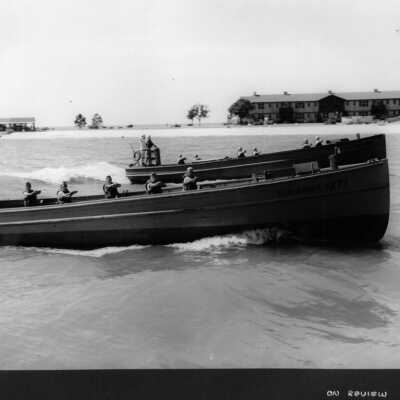 Operation Ivory Soap training - J-Boats on Review at Grand Hotel, Point Clear, AL 1944