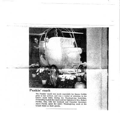 Miss Pumpkin Article 1971 - 2