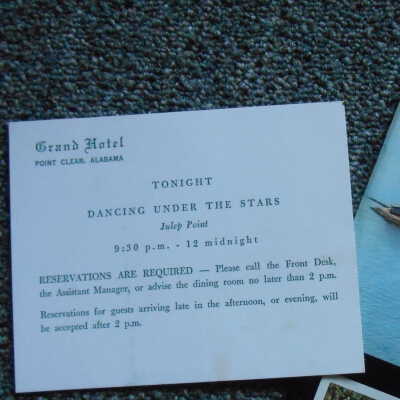 Dancing Under the Stars at Julep Point guest invitation