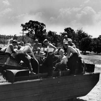 Duck Boat training - WWII Ivory Soap