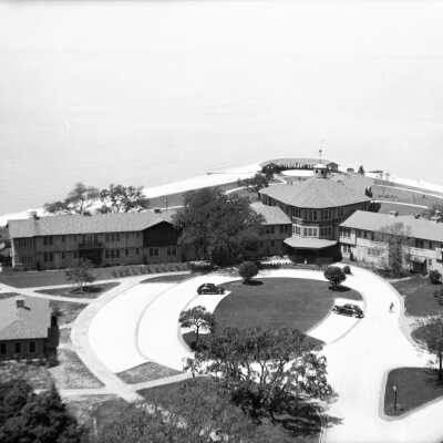 1941 view of new main building Grand Hotel, Point Clear