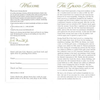 Check-In Information (no date)