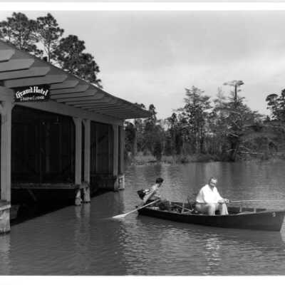 Fish camp on Fish River - owned by Grand Hotel - circa late 1940's