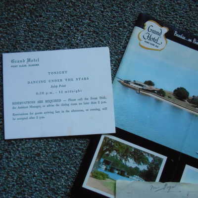 Dancing Under the Stars invitation 1968