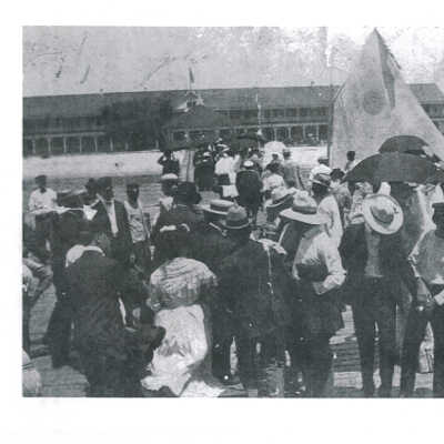 Guests Arriving by Steamboat