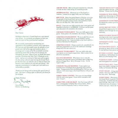 1994 Grand Holiday Activities page 2