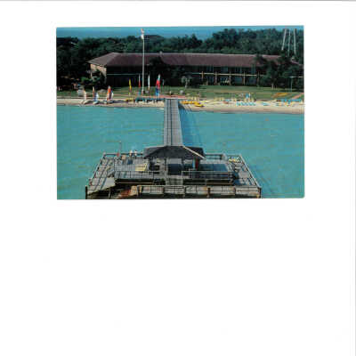 Grand Fishing Pier postcard - early 1980's