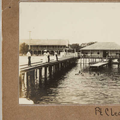 Wharf at the Grand Hotel 1899