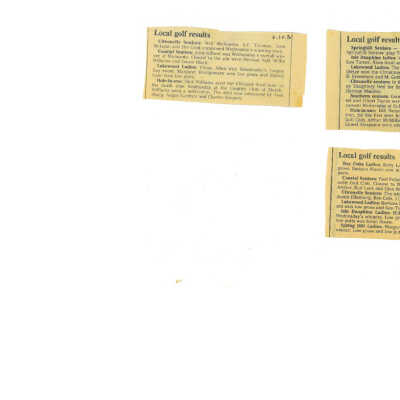 Golf Articles 2