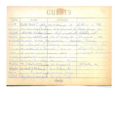 1959 Margedant Memories