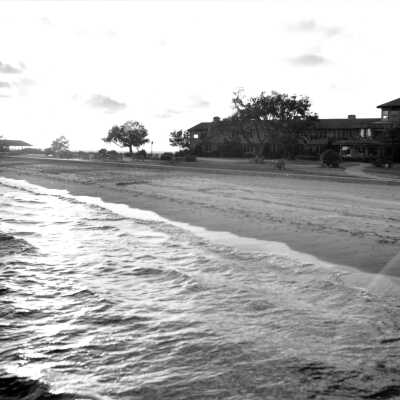 Grand Hotel profile from the south (Julep Point and west wing most visible). circa early 1940'sC