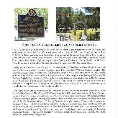 History Packet Confederate Rest Page 1