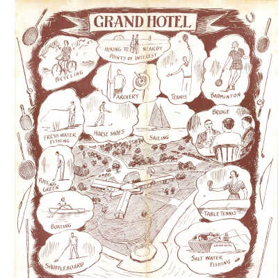 1943 Brochure - Grand Hotel Page 2