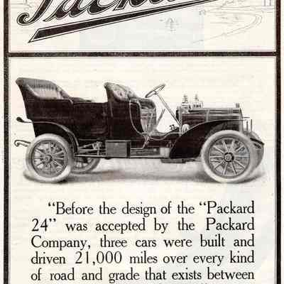Packard Car Ad