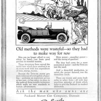 Packard Twin Six Old Methods