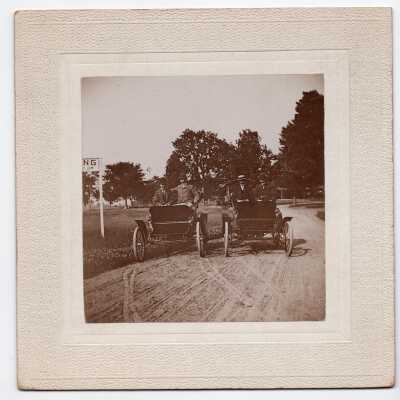 George L. Weiss in Winton Phaeton