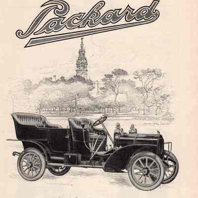 Packard Car Ad