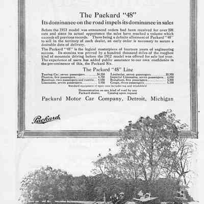 Packard 48 Ad