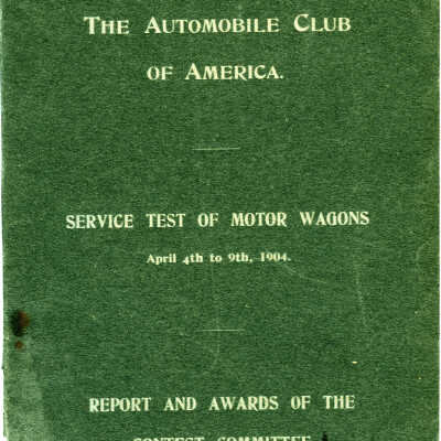 Service Test of Motor Wagon