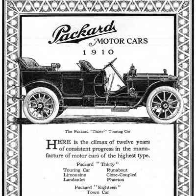 Packard Car Ad