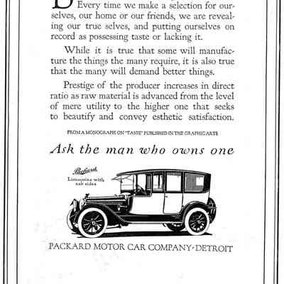 Packard Ad inside cover