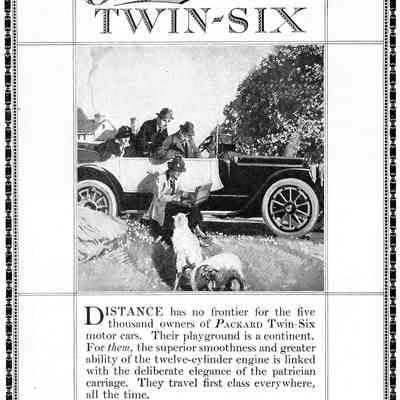 Packard Twin Six Distance