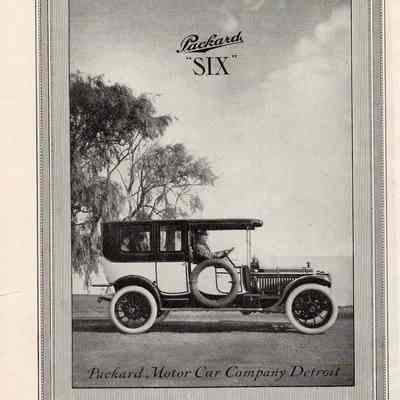 Packard Six Limo Ad