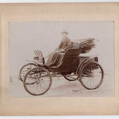Man in Winton Phaeton