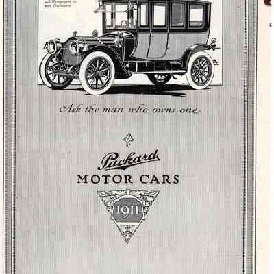 1911 Packard Thirty Brougham Ad