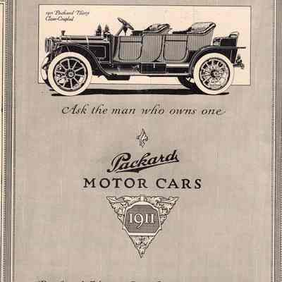 1911 Packard Thirty Close Coupe Ad