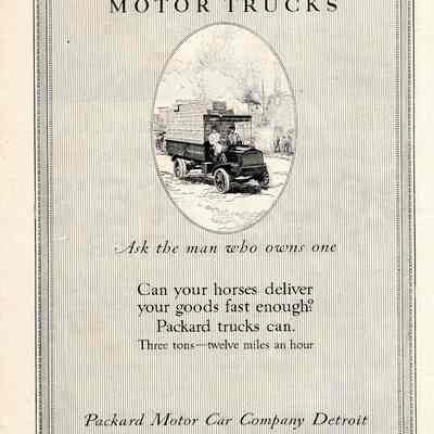 Packard Trucks Ad