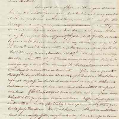 Milton Sutliff to Flavel Sutliff