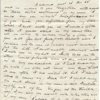 Calvin Sutliff to Flavel Sutliff