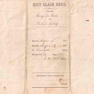 Tuttle Deed to Phebe L. Sutliff