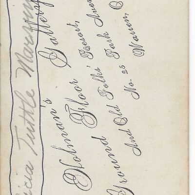 2016.13.3 back: Copyright: The Sutliff Museum; Origformat: Artifact