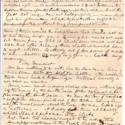 Mr. Congress, Appears to me much danger.