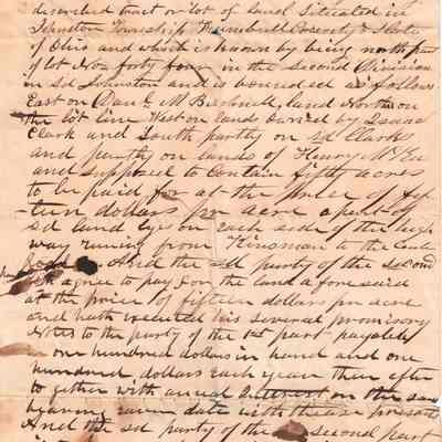 Contract Between Levi Sutliff & Joel Mannon