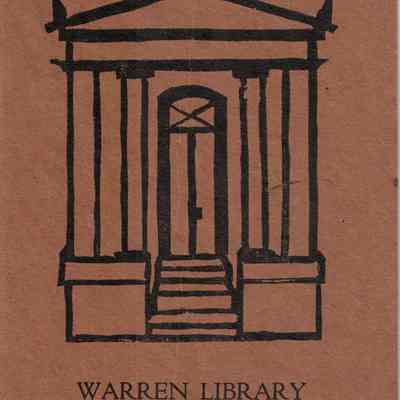 Warren Library Association 1934