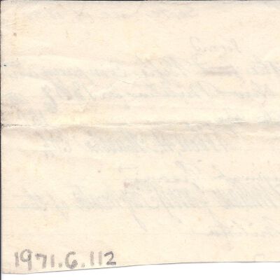 1971.6.112 back: Copyright: The Sutliff Museum; Origformat: Artifact