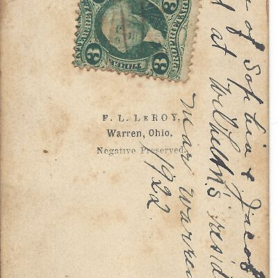 2016.13.9 back: Copyright: The Sutliff Museum; Origformat: Artifact