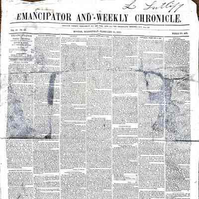 Emancipator and Weekly Chronicle 02/12/1845