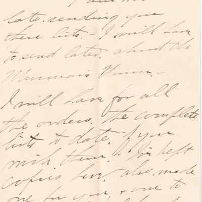 Lyda Gilliland to P.T. Sutliff