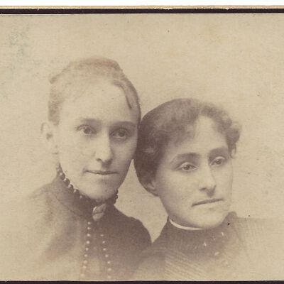 Phebe T. & Lydia Sutliff, c.1890s