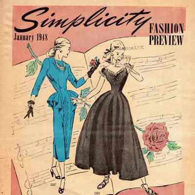 Simplicity Fashion Preview, 1948