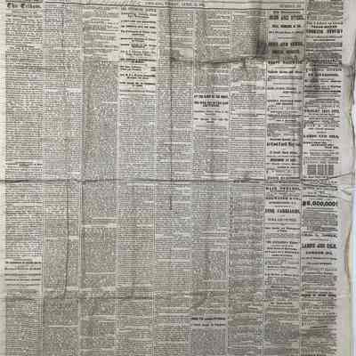 The Chicago Tribune, 4/11/1862