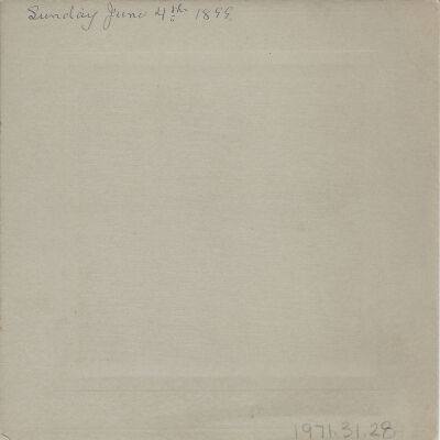 1971.11.28 back: Copyright: The Sutliff Museum; Origformat: Artifact
